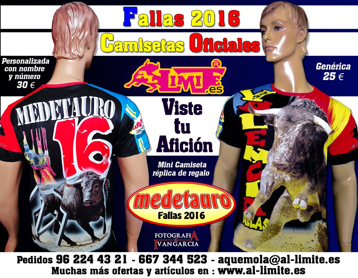 Buenas noches seguimos recordando el sorteo de la Camiseta de FALLAS 16.Siguenos en facebook y participa.<a href="/medetauro/">Medetauro</a>