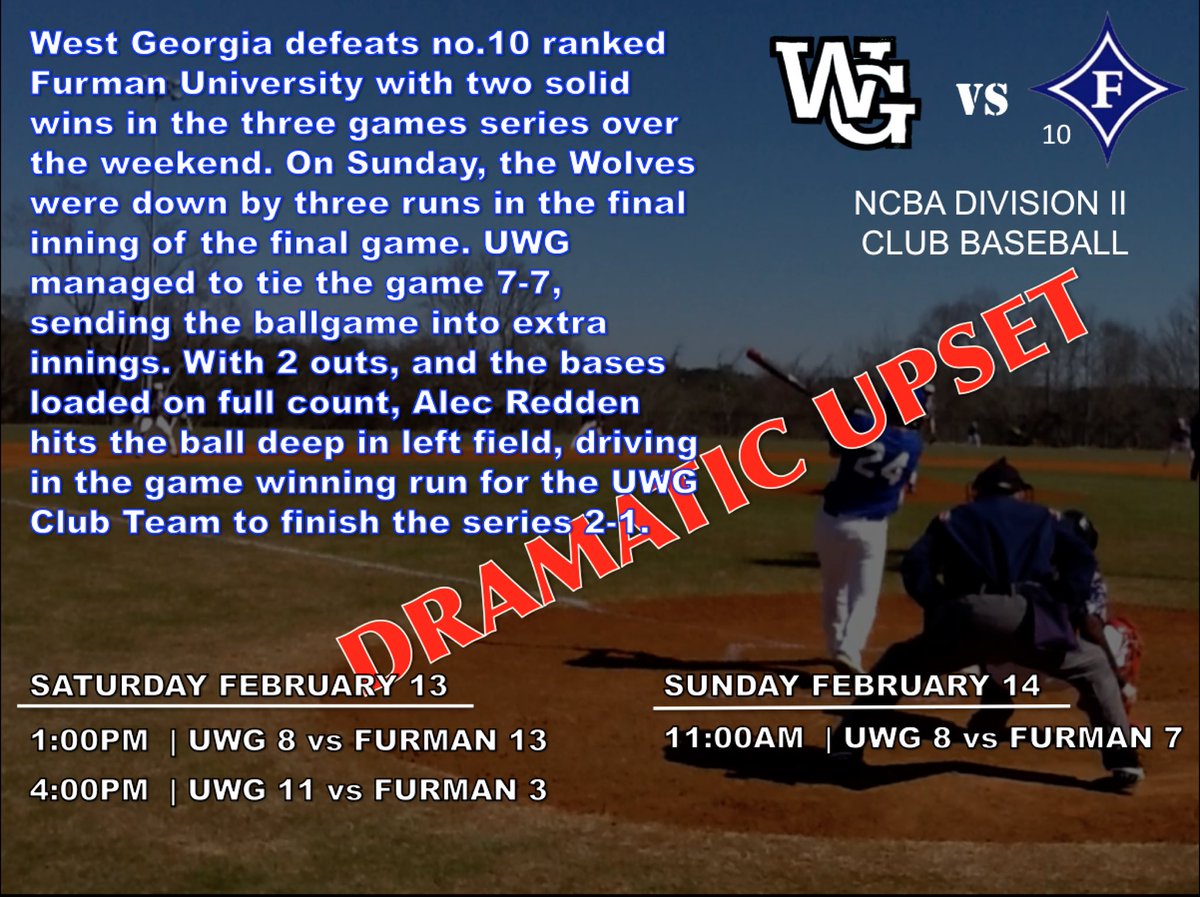 UWG Club Baseball tweet media