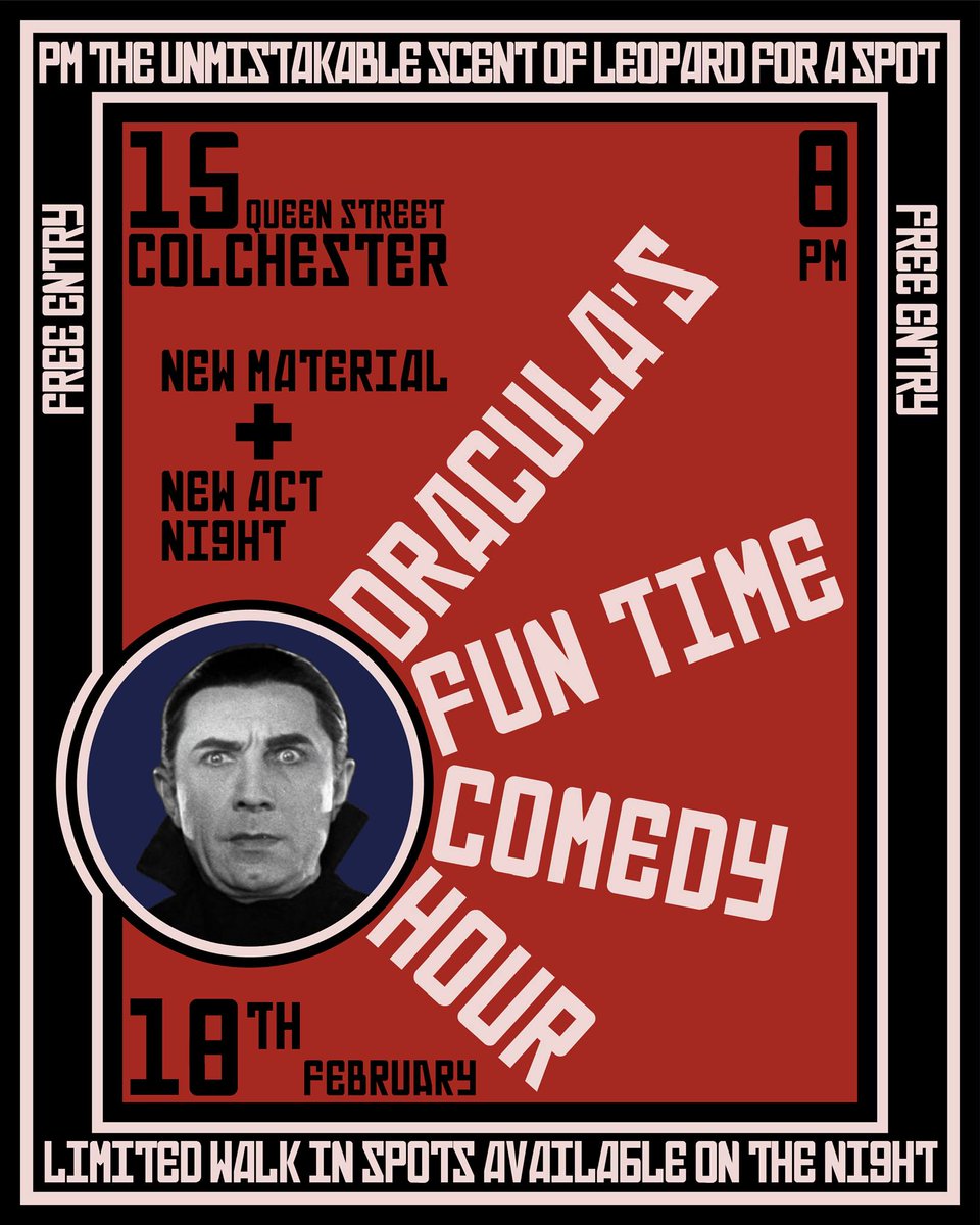 usolcomedy's tweet photo. Thursday @15QueenStreet w/ @scotkc @Kahnjohnson @RobSComedy @iamthombarrett @A_Liam_Sullivan and many more! https://t.co/BwkCddFlAR