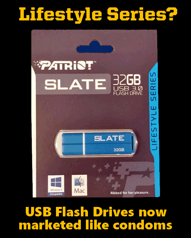 donmcmillan's tweet photo. Never thought of my flash drive as reflecting my lifestyle #HotEngineer
@RoosterTF @WhatTheFMemes @GeorgeTakei https://t.co/kCUulgJm0q