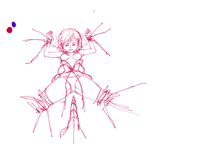 臍姦は構図が難しいんじゃどうすりゃええんじゃ 