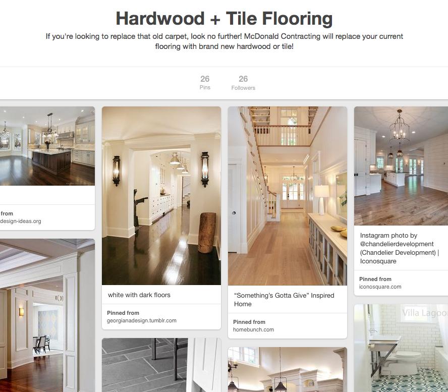 McD_Contracting's tweet photo. Looking for #tips on changing out your old #floor? Check out our #pinterestpage for ideas! https://t.co/HqQGBxOo8K https://t.co/ghoMak9JXU