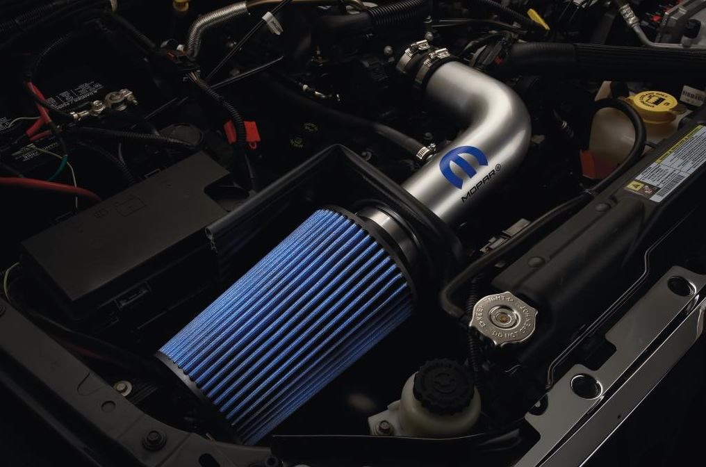 OfficialMOPAR's tweet photo. Treat yourself this Tuesday and upgrade to a Mopar® air intake system via https://t.co/D7uf4Qx4Zp! #MoparChat https://t.co/jta25P9BwV