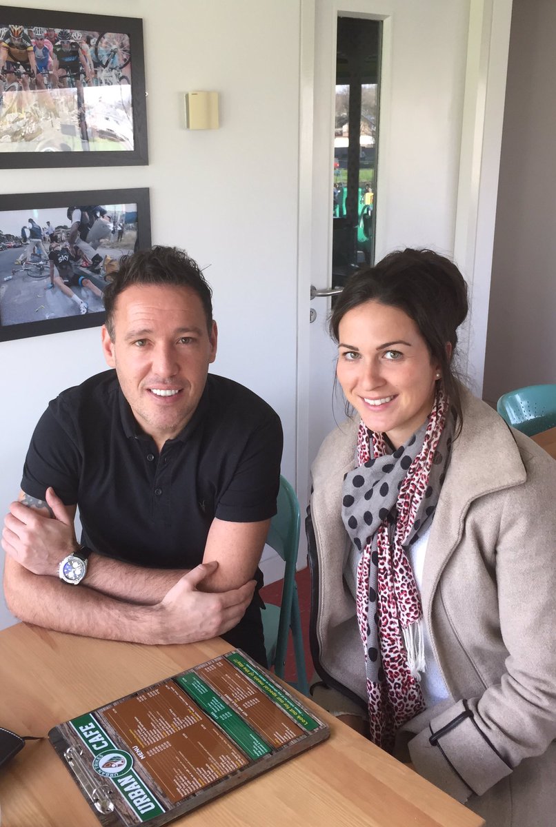urbantrikescafe's tweet photo. @HaltInToSports Great moment today as former Halton Olympian Lucy Martin becomes our Urban Cycle Club ambassador 😀 https://t.co/g5smRpYkfr