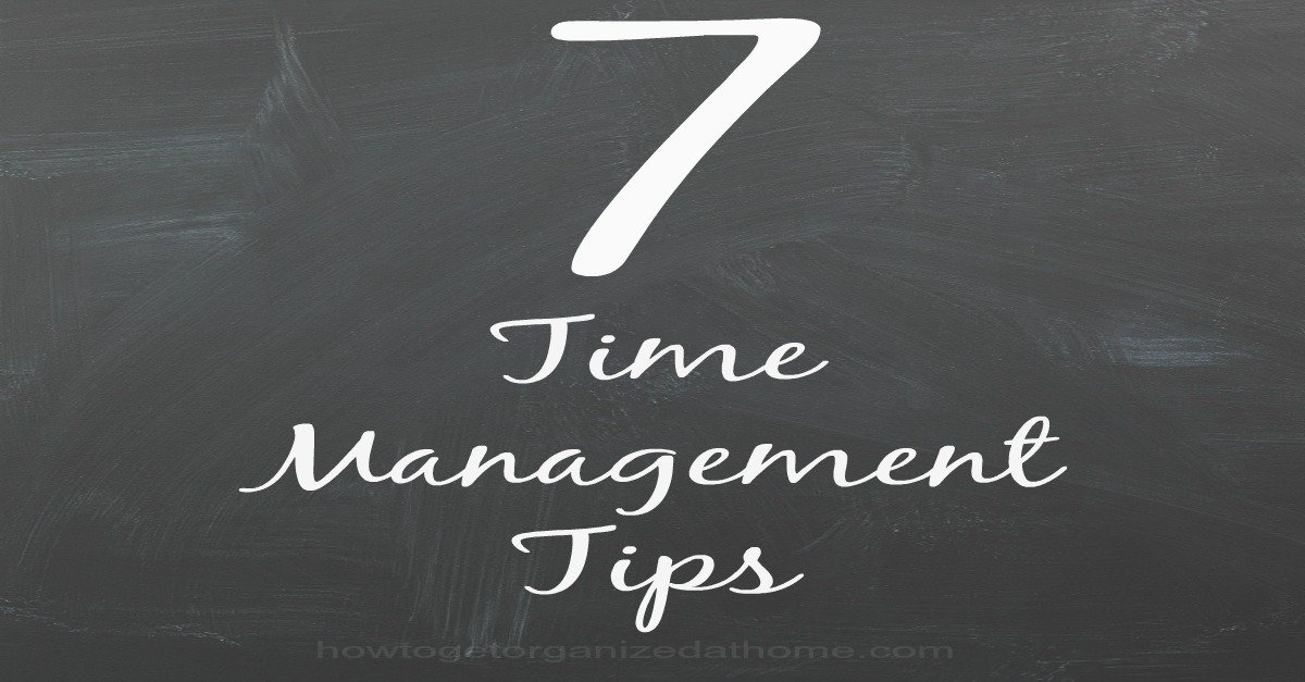 HowOrganized's tweet image. Click to see my top 7 tips for time management! 
howtogetorganizedathome.com/7-time-managem…
