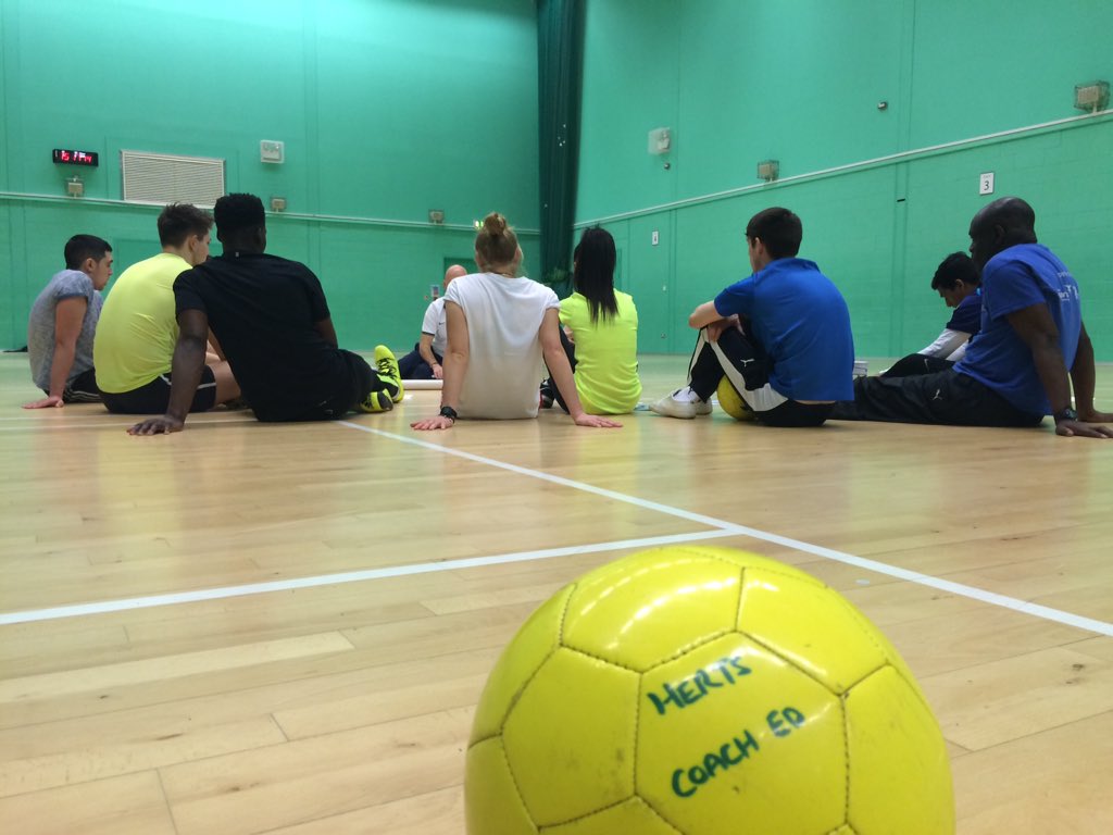 sportinherts's tweet photo. We're well underway with #CoachEdWk16! #Soccercise has taken place but there's still time to join other courses! :) https://t.co/Qff6dMHBQX