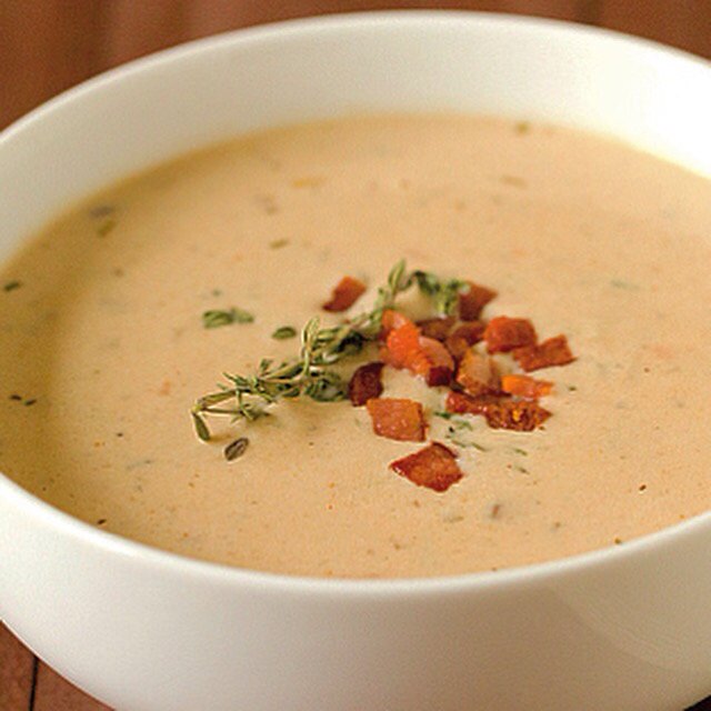 Warm up and watch the ice melt with a bowl of our Potato Bacon or Beef Chili specials. #UVA