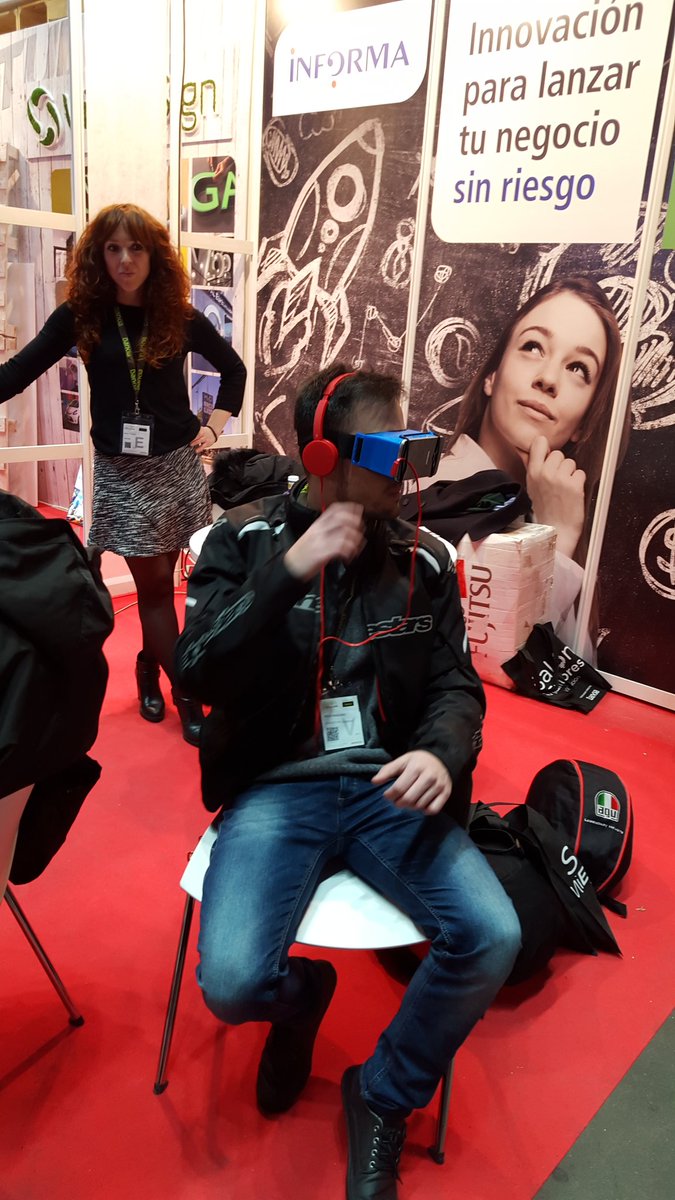 bker_design's tweet photo. Jump to virtual reality with an unique and immersive experience #vrandgo #VirtualReality #SME2016 @informa https://t.co/Dux7GZuNlL