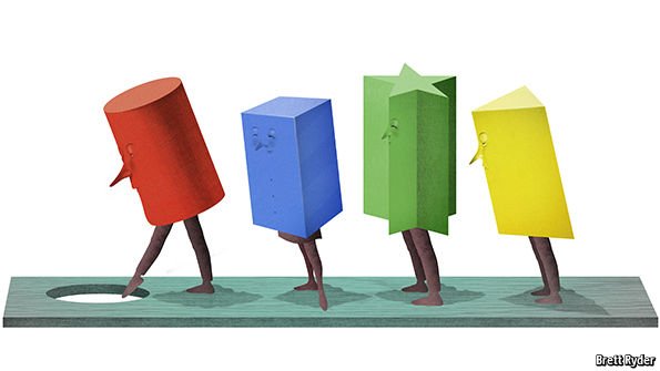 TheEconomist's tweet photo. Diversity in the workplace should be celebrated. But not the box-ticking kind https://t.co/u9sBkBTFLy https://t.co/gk0i6jgteb