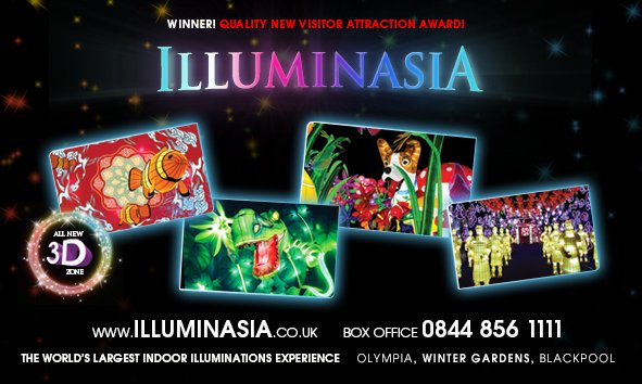 IlluminasiaBP's tweet photo. #GRAMMYs for best town in #Lancashire goes to #Blackpool Best venue, @WGBpl Best attraction @IlluminasiaBP https://t.co/gF5R7jTStt