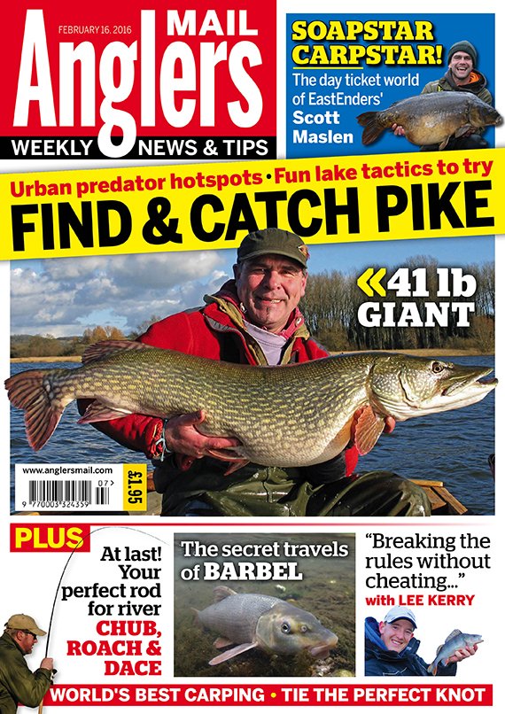 AnglersMail's tweet photo. Huge pike - TV star's carp fishing life - awesome lure hotspots... + loads more in the new @AnglersMail magazine! https://t.co/trq0PcdeIV