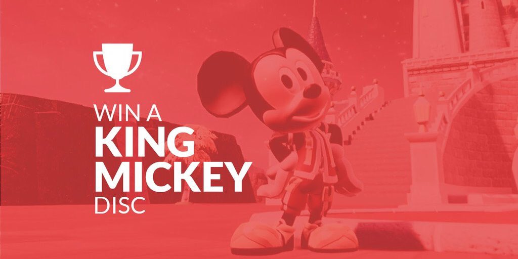 InfinifanAwards's tweet photo. You have 2 days left to enter to win the King Mickey disc! Thanks @ihi_james for the disc! https://t.co/LocMp4WjuC https://t.co/xE2TSOfc4s
