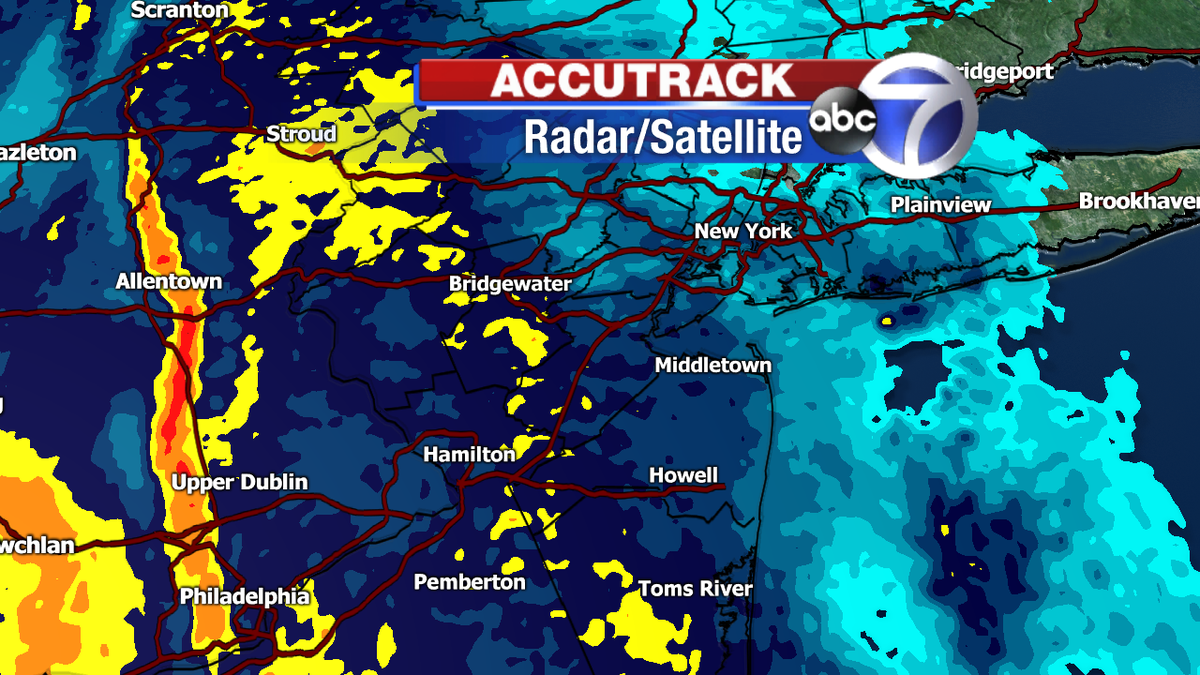 Evansweather's tweet photo. Very Heavy Rain Coming South-North in Western New Jersey! https://t.co/1jBNfZ0tvs