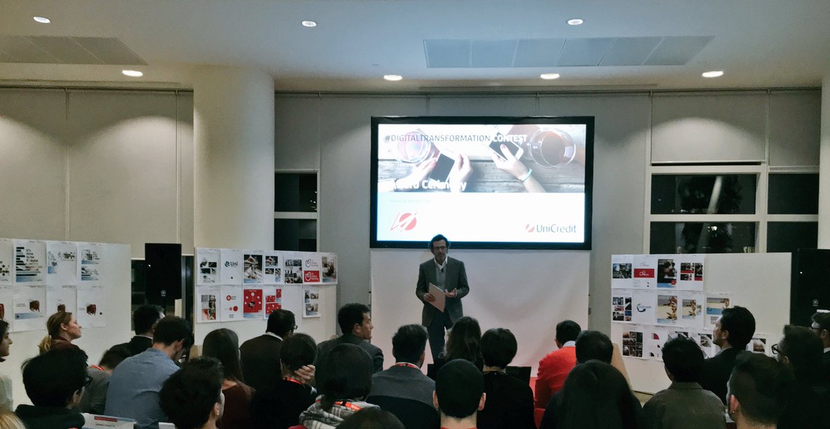 UniCreditEurope's tweet image. Al via il #DigitalTransformationContest di #UniCredit con @IED_Milano