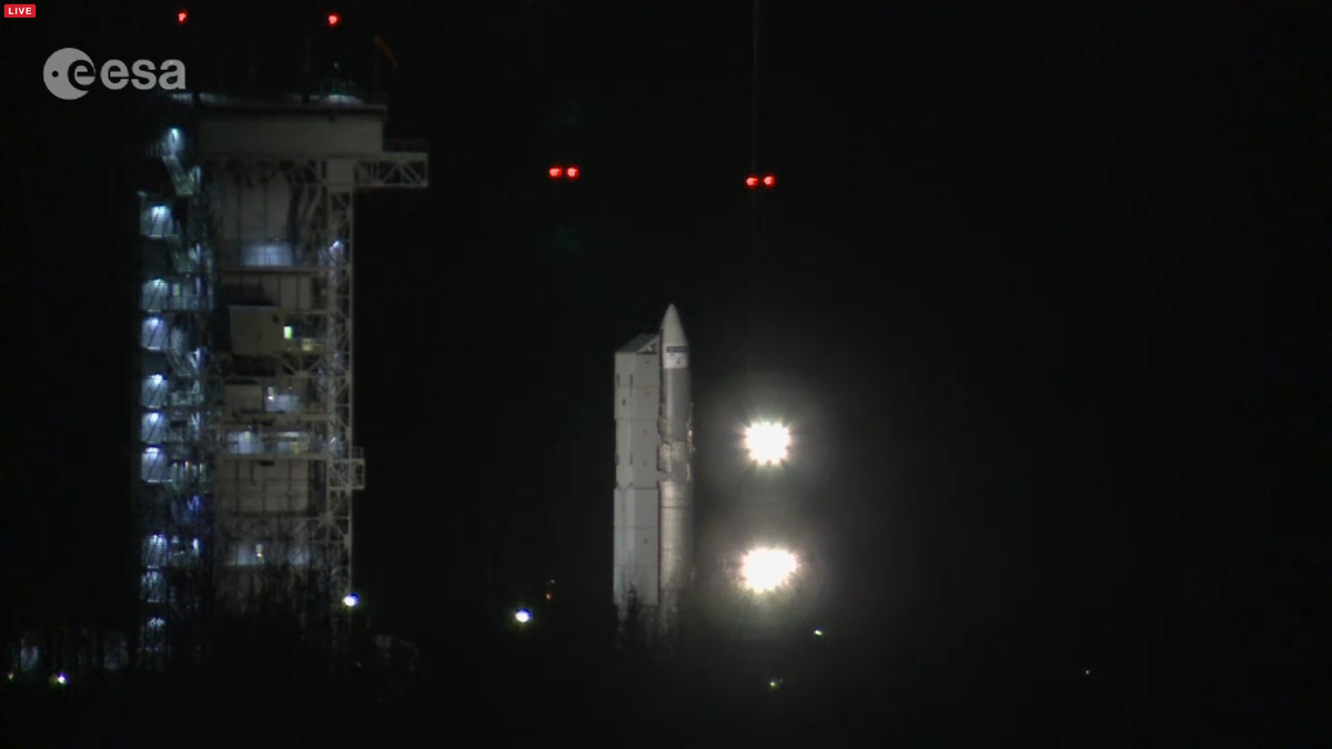 ShuttleAlmanac's tweet photo. LIVE - T-6 mins to Russian Rokot (former ICBM) launch from #Plesetsk carrying the @ESA #Sentinal3 #Sentinal3A https://t.co/7d0zCCuheY