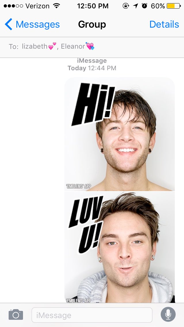 sarakate218's tweet photo. I actually love it so much I'm very proud of ya boys π
β€οΈ love u #Emblem3App https://t.co/C9J9iGsHVQ