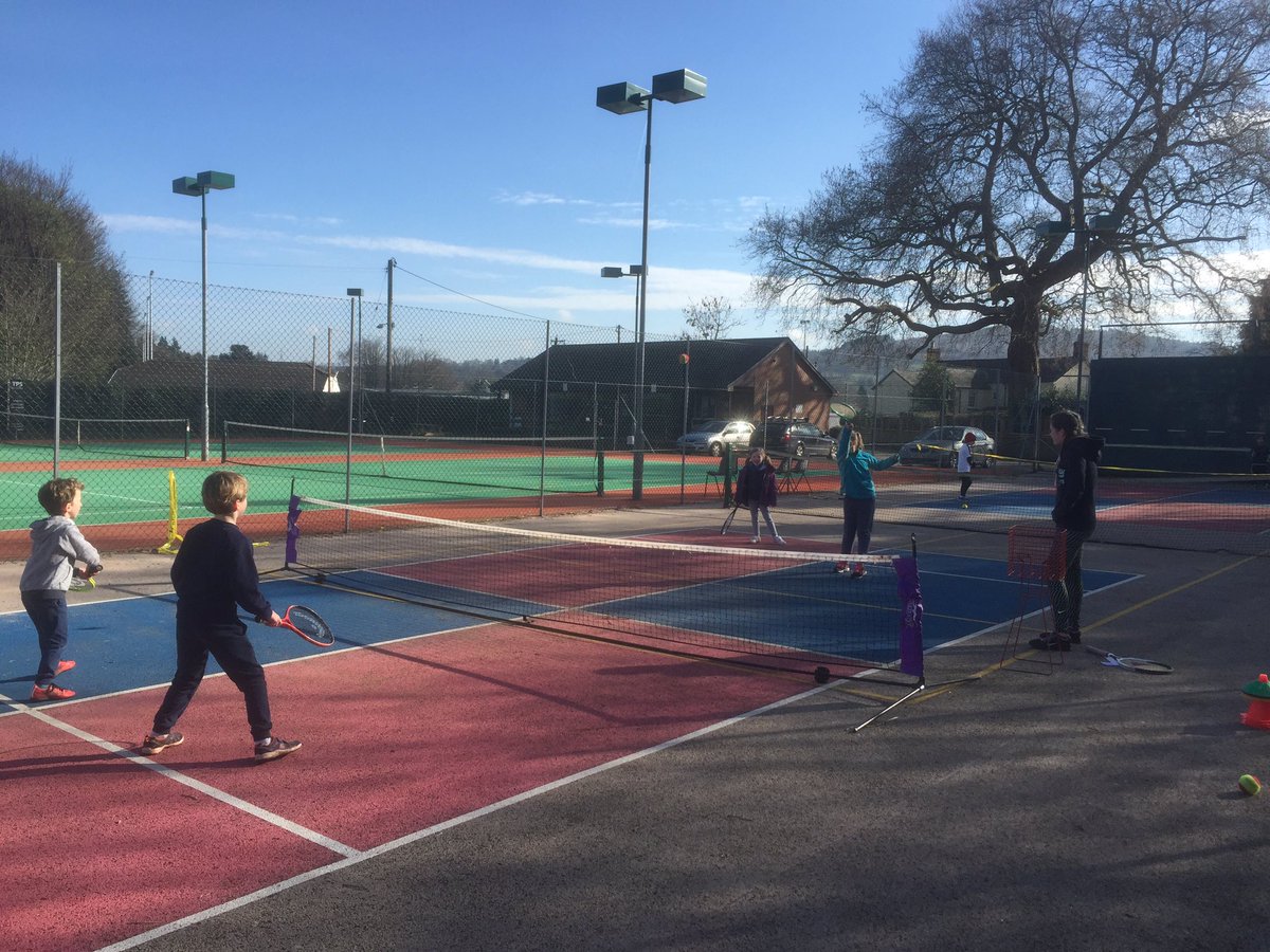 Fabulous winter's day for our tennis camp <a href="/abertennis/">Abergavenny Tennis</a>. Thank you to everyone for supporting the winter camps.