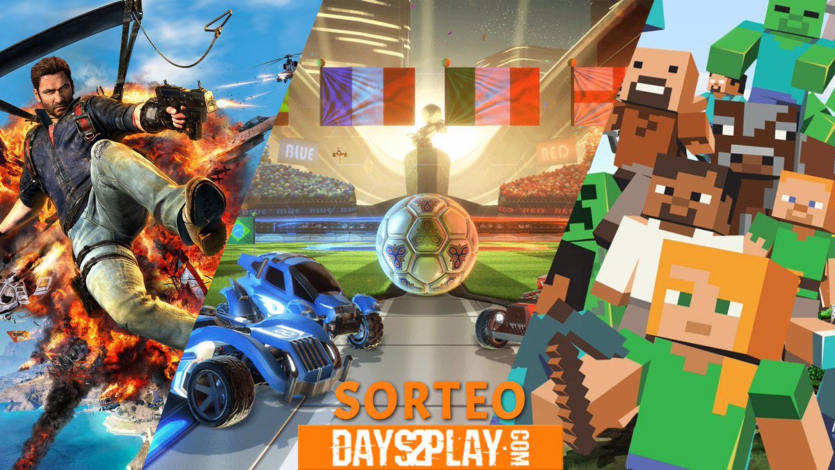 Hardyluski's tweet photo. SORTEO DE UNO DE ESTOS 3 JUEGOS 
RT Y FOLLOW A @days2play_ES y @Hardy5aOMG PARA PARTICIPAR

▶https://t.co/OPo5jbYnMZ https://t.co/oJJLTe7Bor