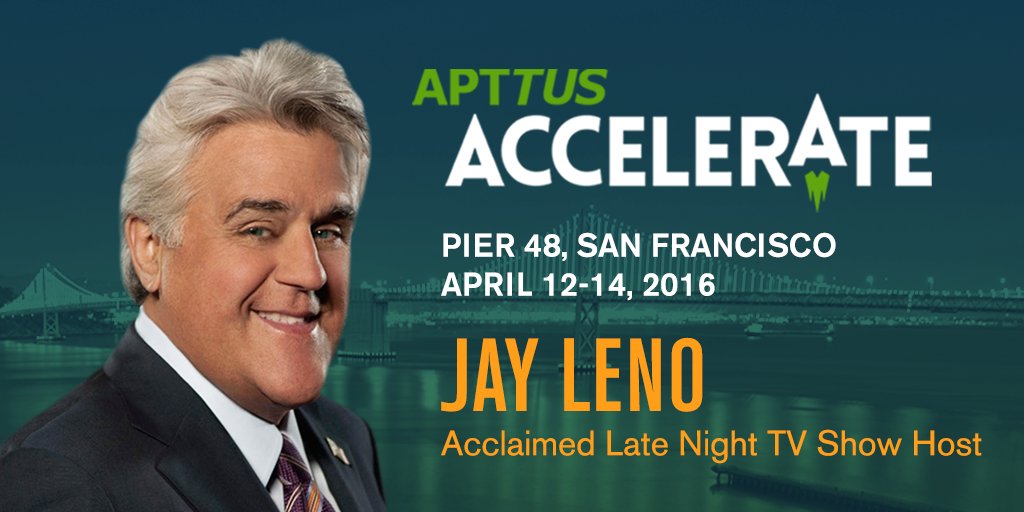 Conga_corp's tweet photo. .@JayLeno will be at this year's Quote-to-Cash event of the year, #AccelerateQTC! Will you? https://t.co/PfnA9R0yQn https://t.co/HQTxN1prVW