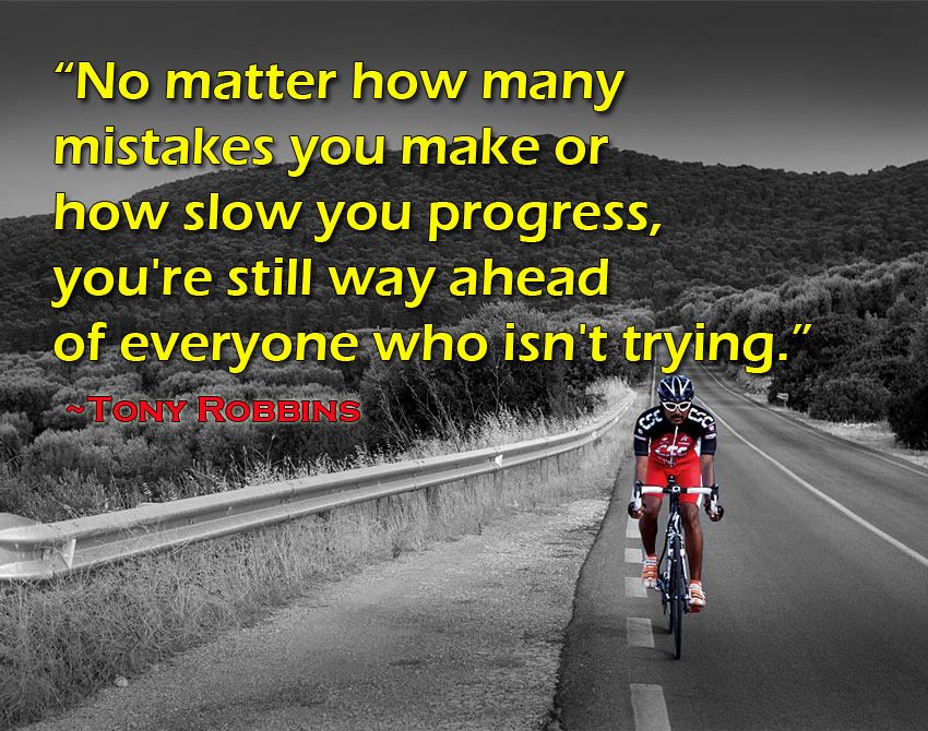 This is so true. Thank you to everyone who came to school today and tried--you rock!