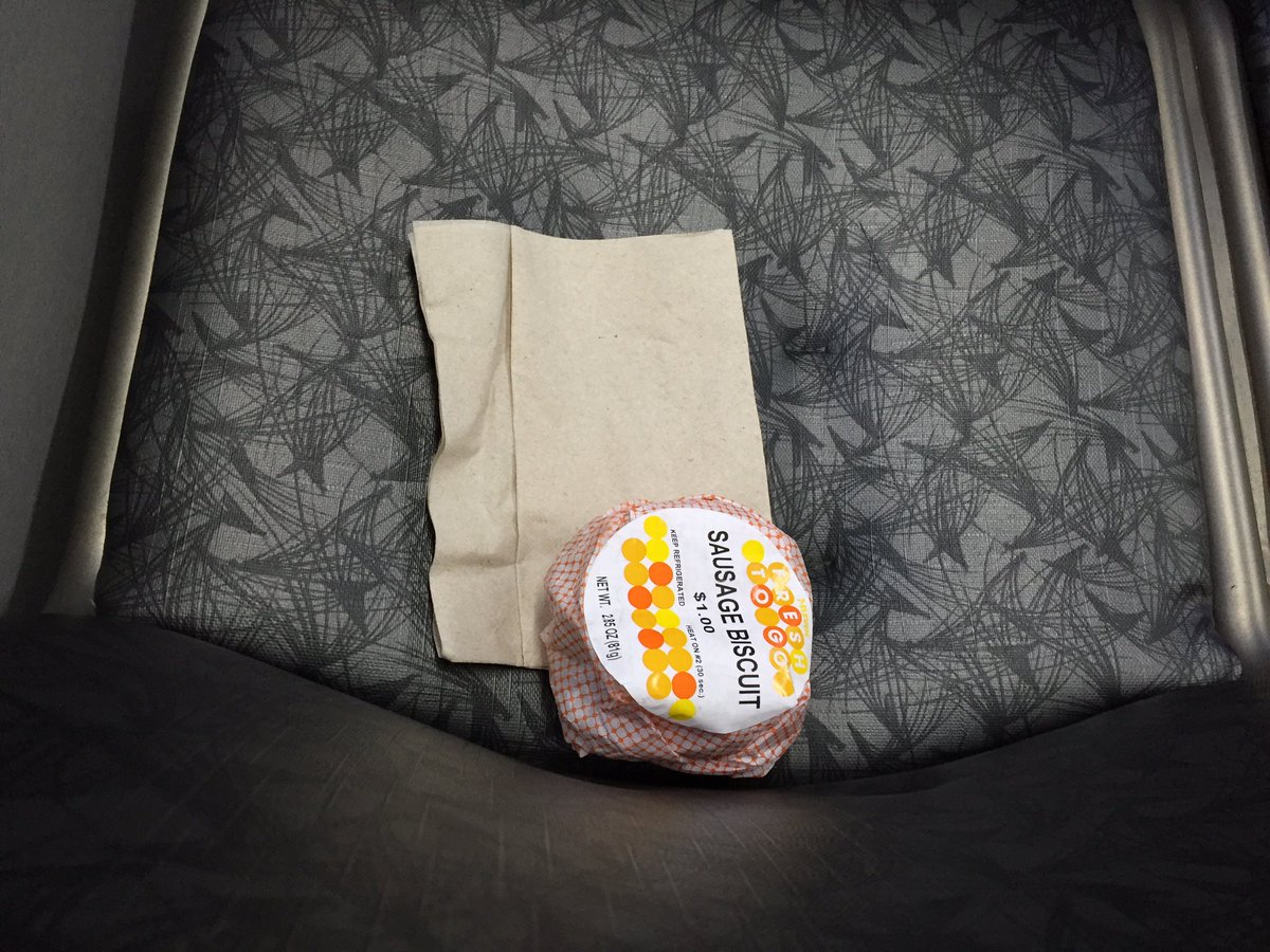 fakedansavage's tweet image. Eat the breakfast biscuit someone left on the bus? 

#itsmorninginamerica