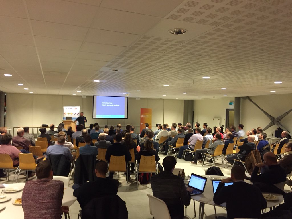 AndreKamman's tweet image. New speaker @SQLStad drawing 100 attendees @ his 1st Dutch PASS session. He got Inspired after attending #sqlcruise