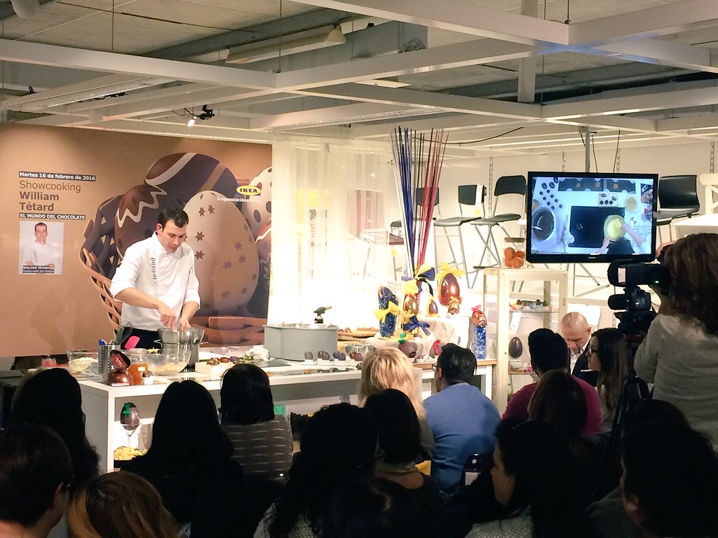 Avui @IKEAeventos mola mil! Cala Rajada està ben representada per <a href="/rest_sesrotges/">William Tétard</a> ! 👏👏 #algosecocinaenIKEA