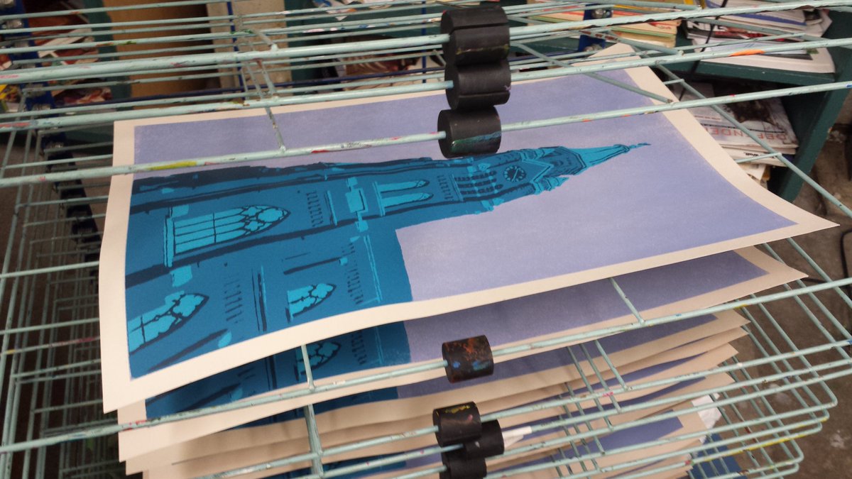 fun in the printshop @redlinemke #riverwest #screenprint #screenprinting #process #milwaukeearchitecture
