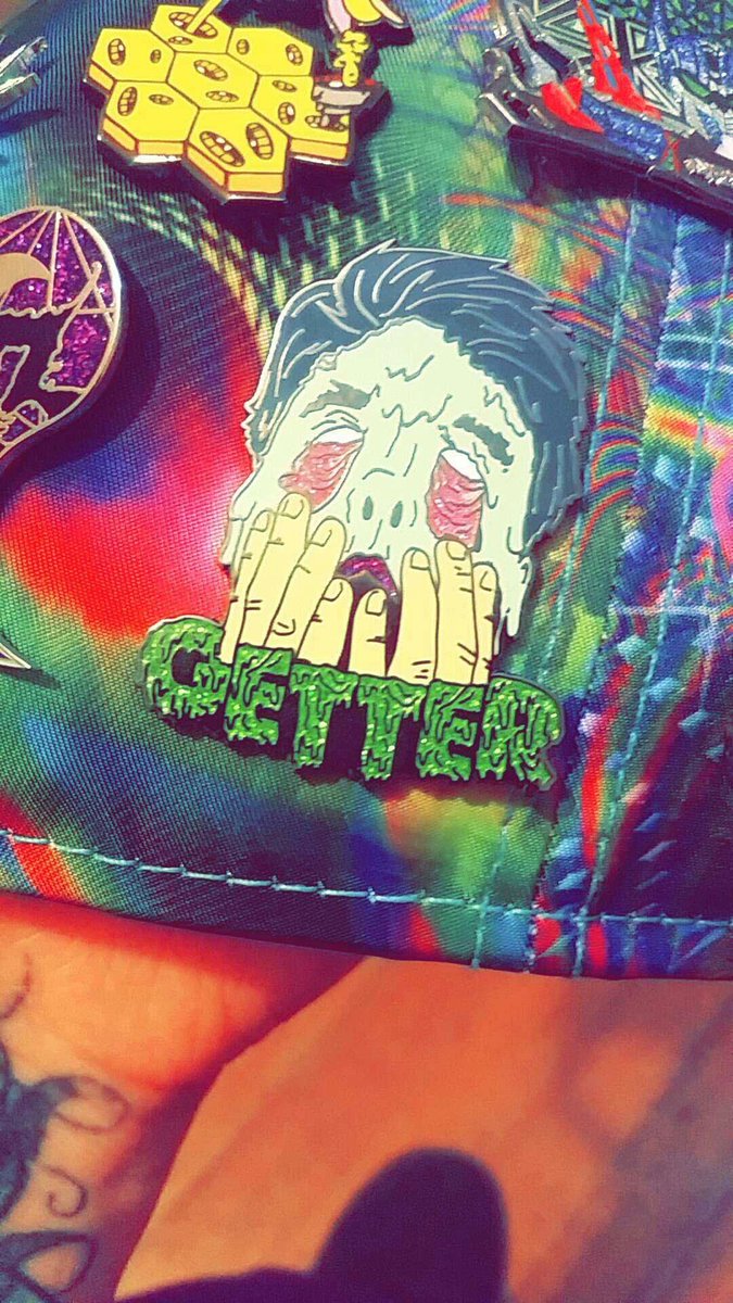 Inklife710's tweet photo. New pin is sick with it 😈 @GetterOfficial #getyourheadknockin https://t.co/fMLAvQPuwZ