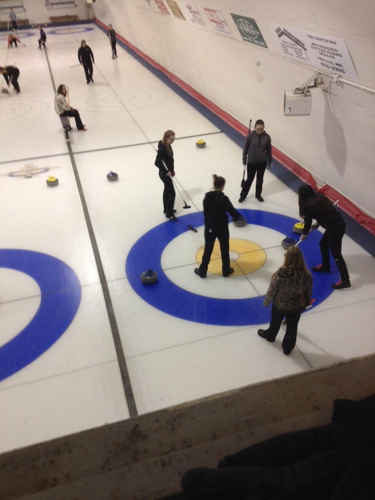 rwbergman's tweet photo. RCI girl curling team won 2 of 3 games at zone 5 curling @RivertonCI  @evergreen_sd https://t.co/ReAB8JeE4k