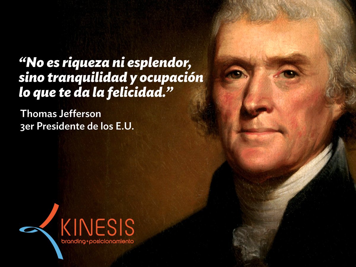 kinesismkt's tweet photo. No es riqueza ni esplendor, sino #tranquilidad y #ocupación lo que te da la #felicidad. https://t.co/fcv6lEwM1t