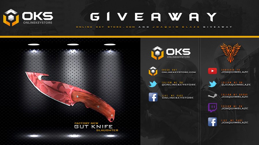 joaquimblaze's tweet photo. Join the weekly https://t.co/LeutaNzcy3 #csgogiveaway on https://t.co/PIW7PictiN  thx 2 @OnlineKeyStore https://t.co/wOsLEph3Bl