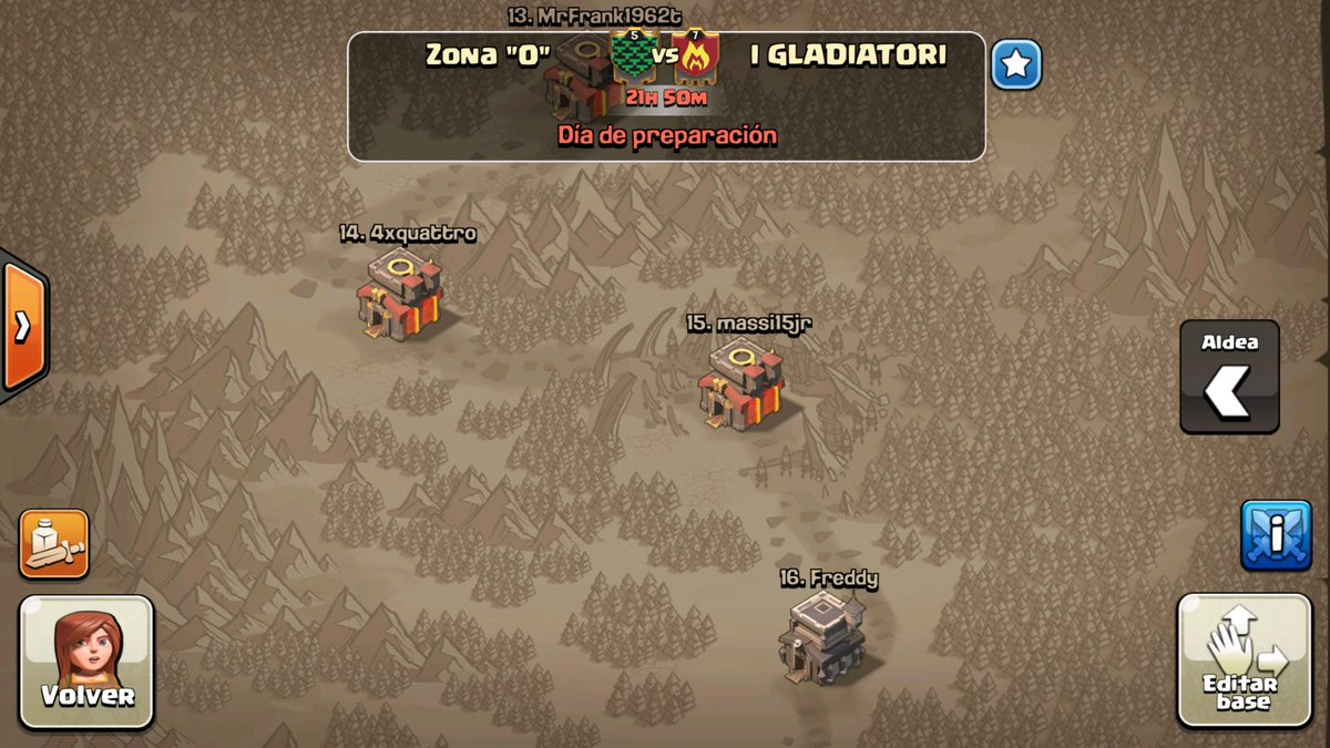 supernene323's tweet photo. Guerra descompensadísima.
Ellos @ClanZona0 
Daremos caña!!!! https://t.co/0A7TwqNo2Z
