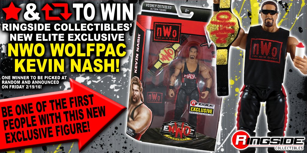 LIKE &amp; RT this post for your chance to win a #NWO #Wolfpac #KevinNash <a href="/RingsideC/">Ringside Collectibles</a> Exclusive! ringsid.ec/NWOKevinNash