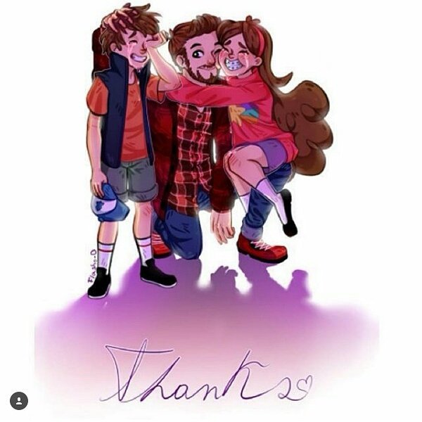 coolcat34545's tweet photo. #goodbyegravityfalls @_AlexHirsch (Credit to owner) Thank you for making my childhood ×10000 better. https://t.co/oXBRqwjwMG