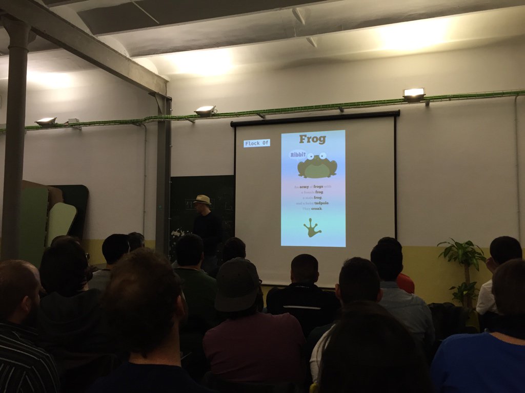 Lascorbe's tweet photo. Starting @NSBarcelona! Thanks guys for oganizing it! ❤️ https://t.co/OY4nfewAf9