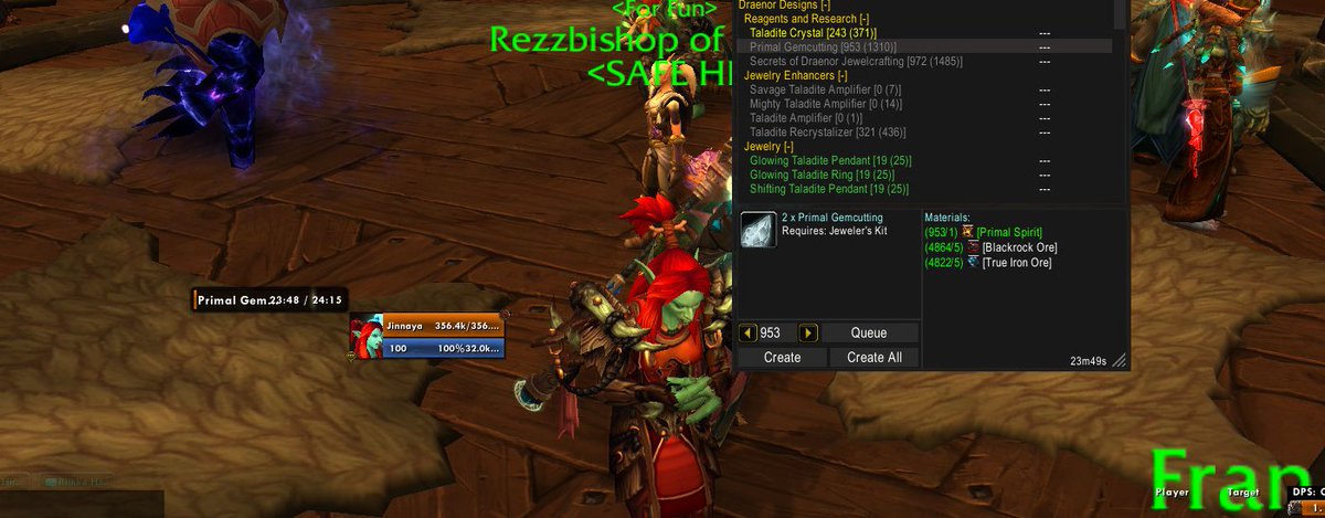 Jinn_do's tweet photo. Check out my screenshot from World of #Warcraft! #jewel #crafting #jc #jewelcrafting #troll #druid https://t.co/RCYsmvzwyW