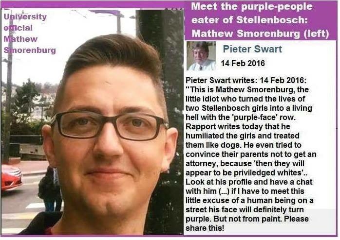 chrisvisp's tweet photo. #PurpleFace vs #BlackFace https://t.co/dKuxrOwKEC