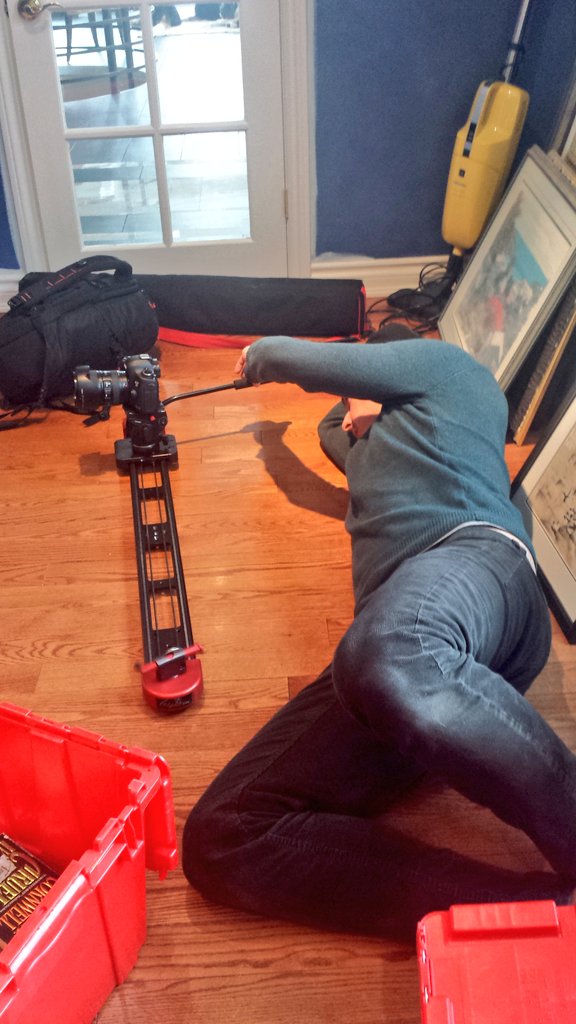 MediaFace's tweet image. #Declutterspace film shoot well underway!