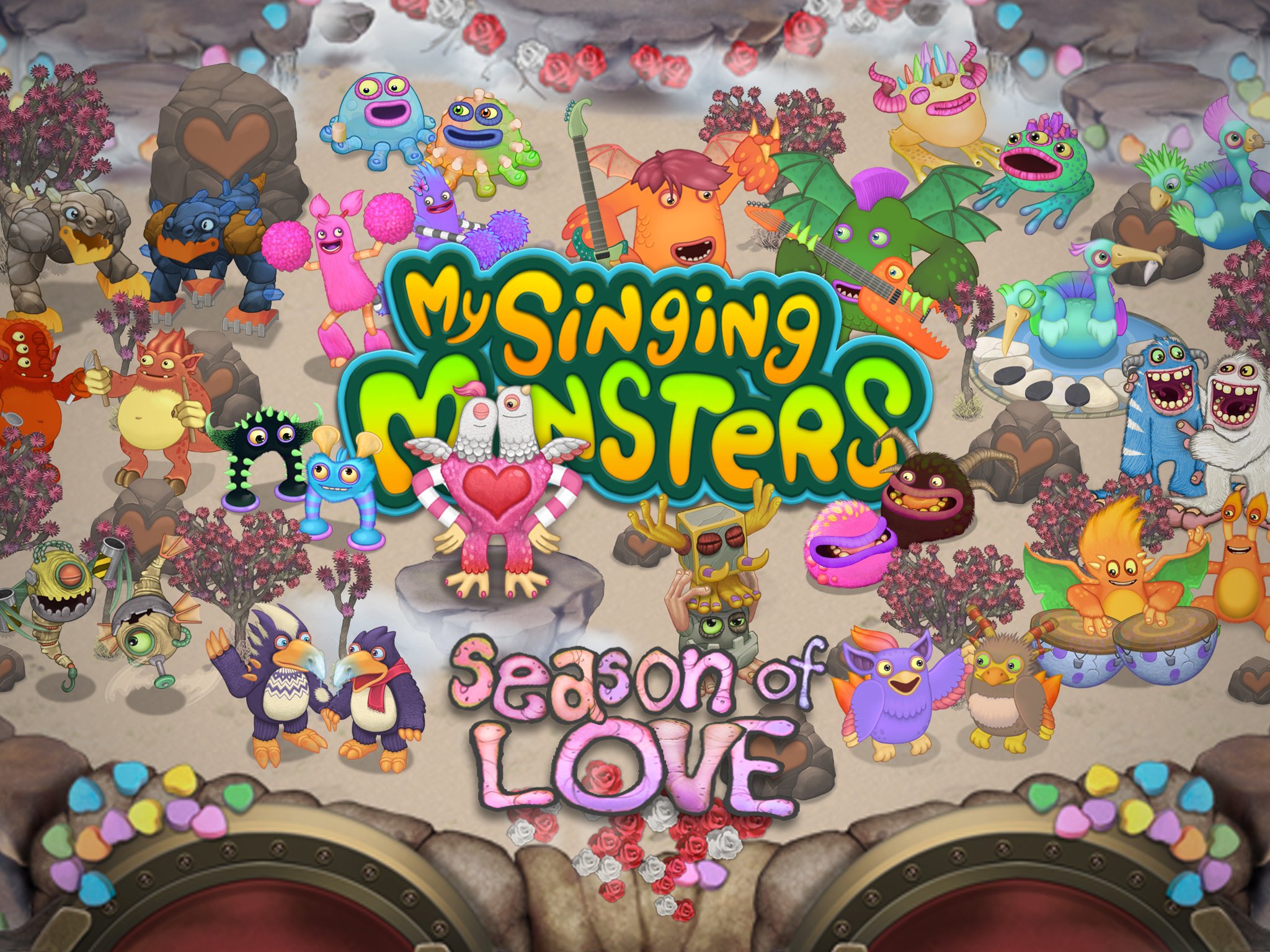 My Singing Monsters on Twitter: "The Season of Love is ...