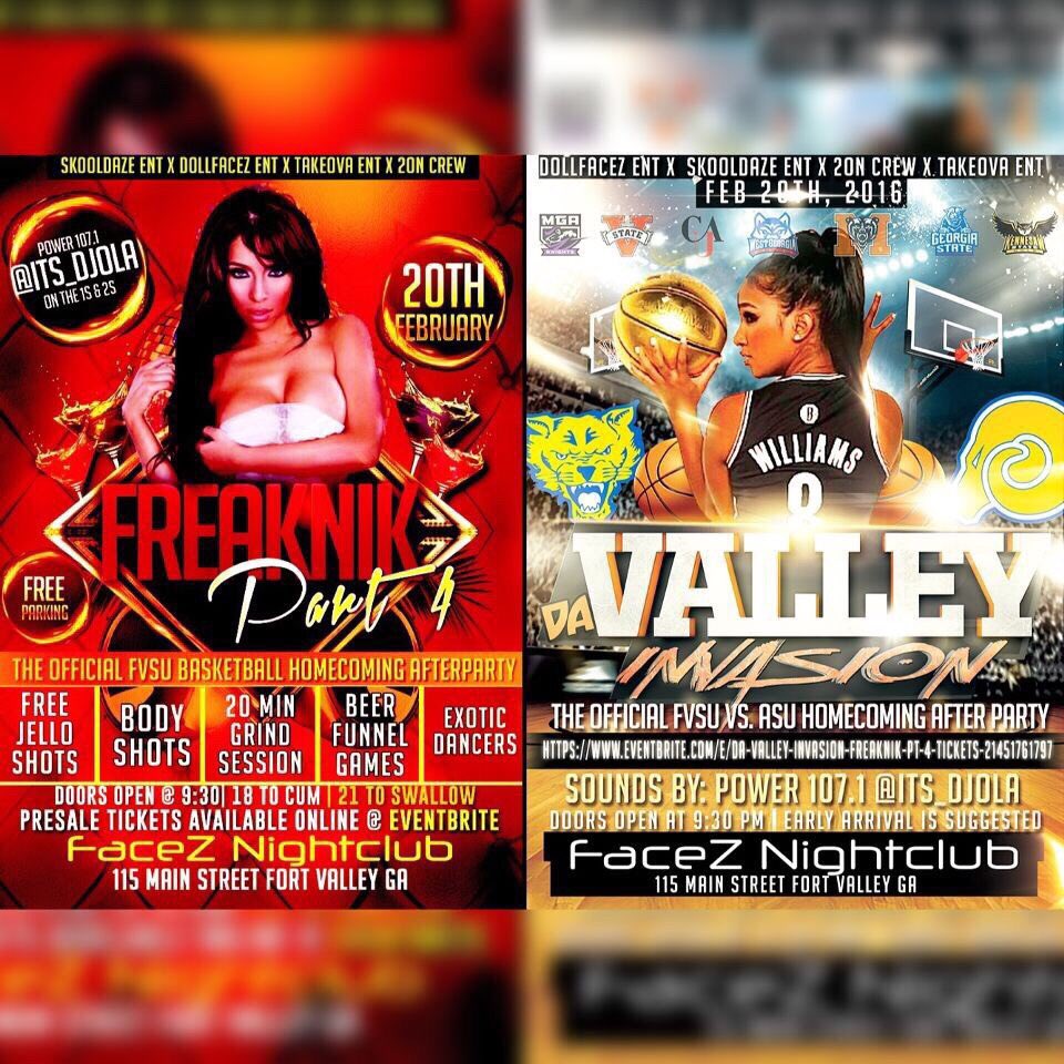 2OnCrew's tweet photo. Feb. 20th
Free Jell-O shots, Body Shots π
& much more π
#FVSUHomecoming π
#DaValleyInvasion π https://t.co/M71MiyKsUe