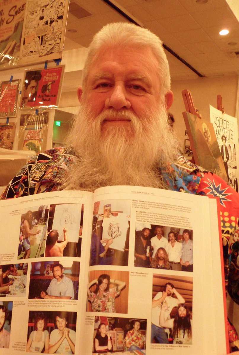 lastgaspbooks's tweet photo. Ron Turner at the San Diego Comic Fest this past weekend. @sdcomicfest #sdcf2016 #sdcf https://t.co/0fg7y0LqS3