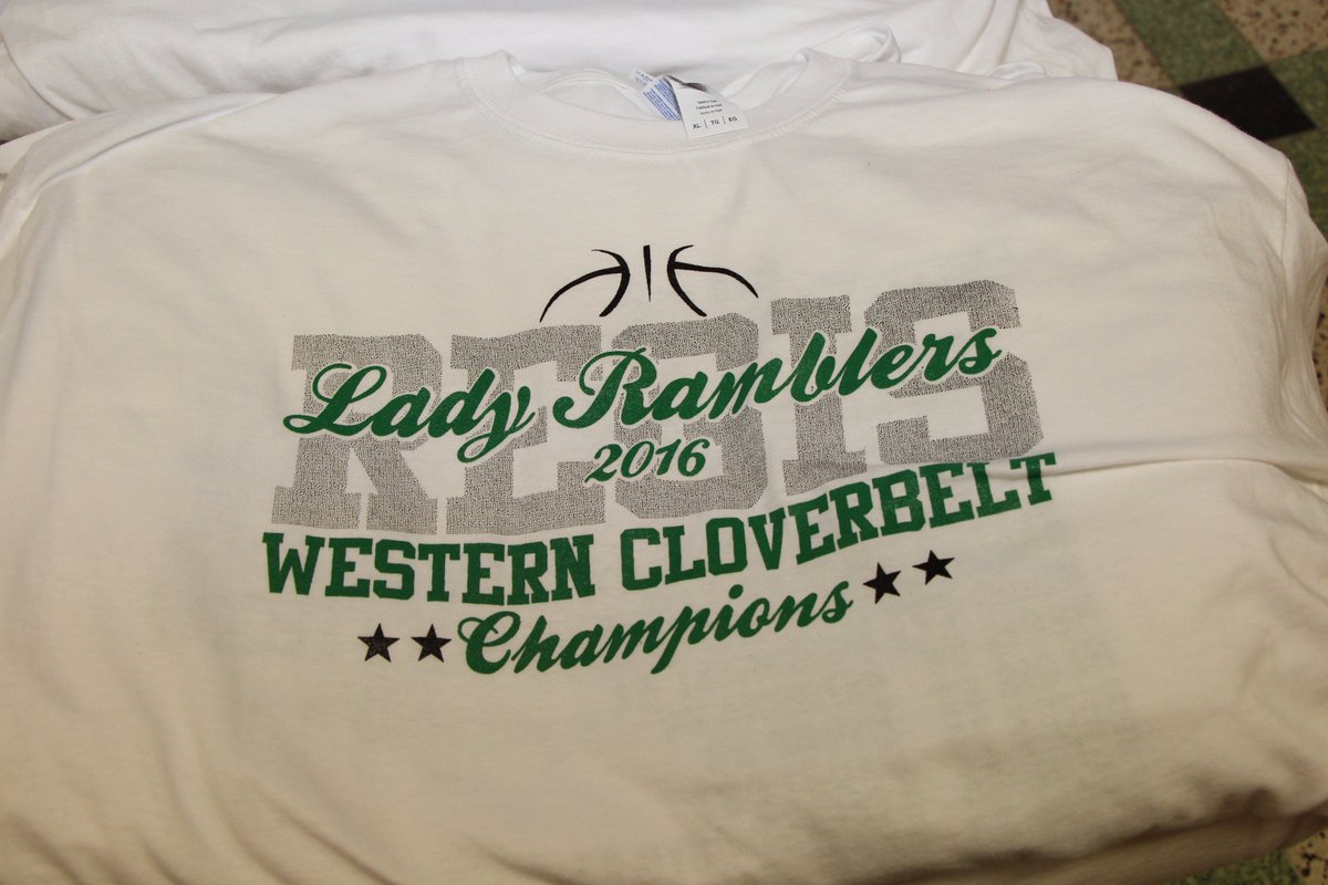 RegisCatholic's tweet image. .@RegisGirlsBB '16 Western Cloverbelt Conference Champion shirts available this week during lunch hours at #RegisHS.
