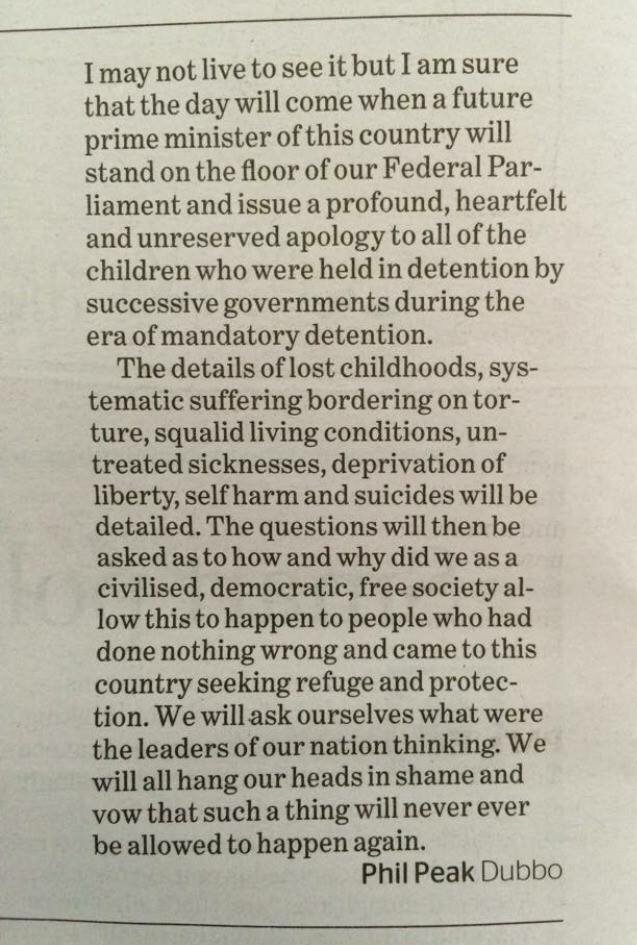 MariamVeiszadeh's tweet image. I've said this before but Phil says it better. Mark my words. 
#LetThemStay #auspol