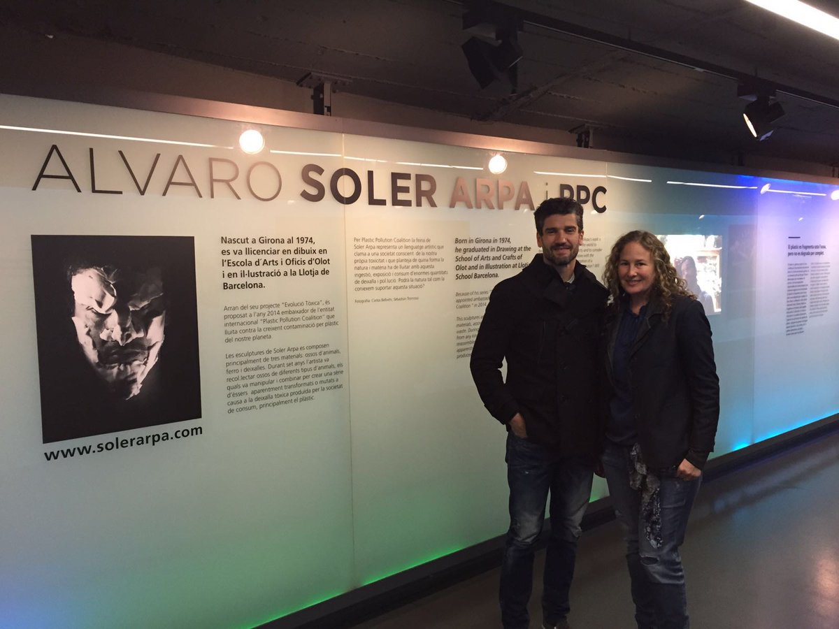 Our visit to metro exhibition! #PlasticPollution #expovidatoxica #refuseplastic