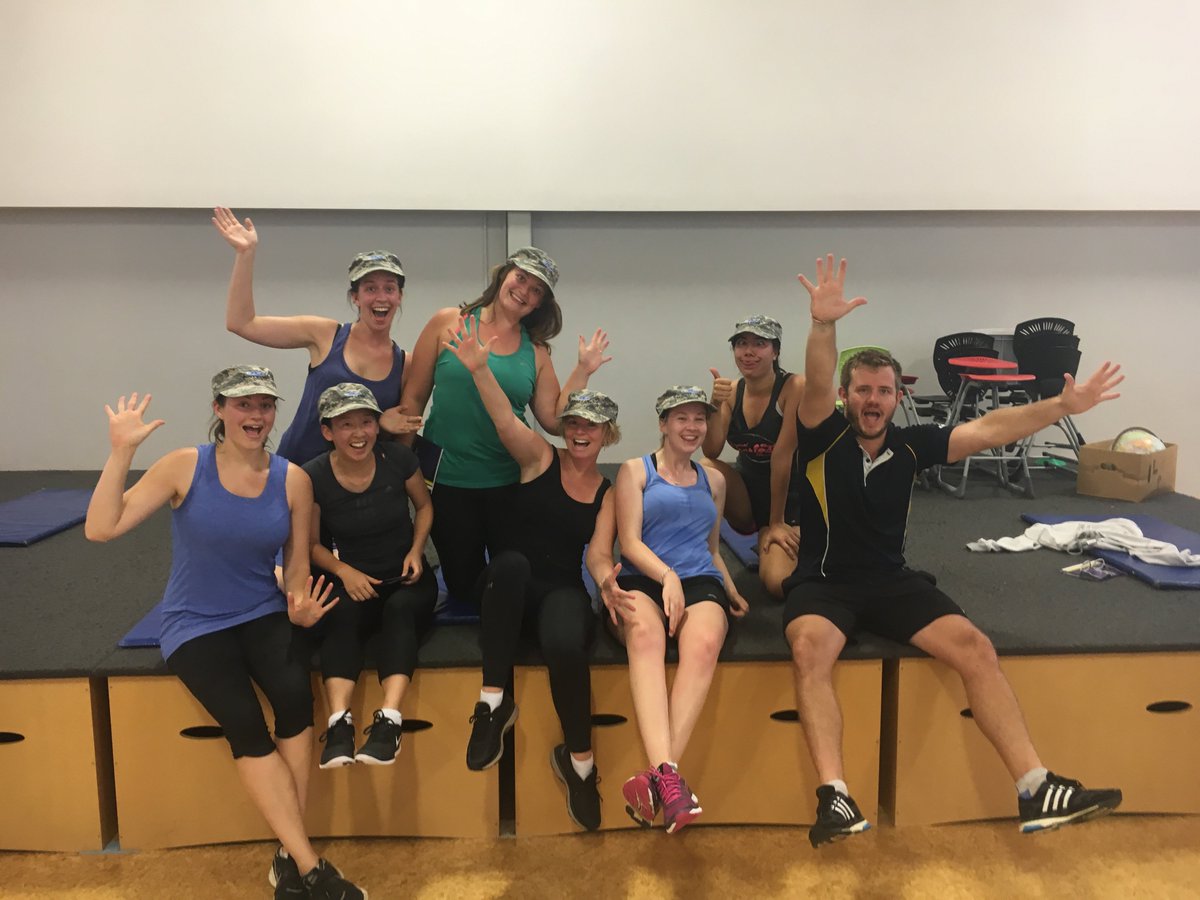 StonefieldsSch's tweet photo. First bootcamp session for staff!  Great way to start the day.  Focussing on wellbeing.  Thanks Tom from CLM https://t.co/FKnL3yEqd2