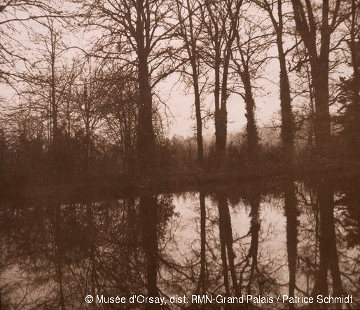Museate4's tweet photo. Preciosa foto otoñal de William Henry Fox Talbot situada en el @MuseeOrsay. - Carmina y Carmen. https://t.co/QFOvHj4dvq