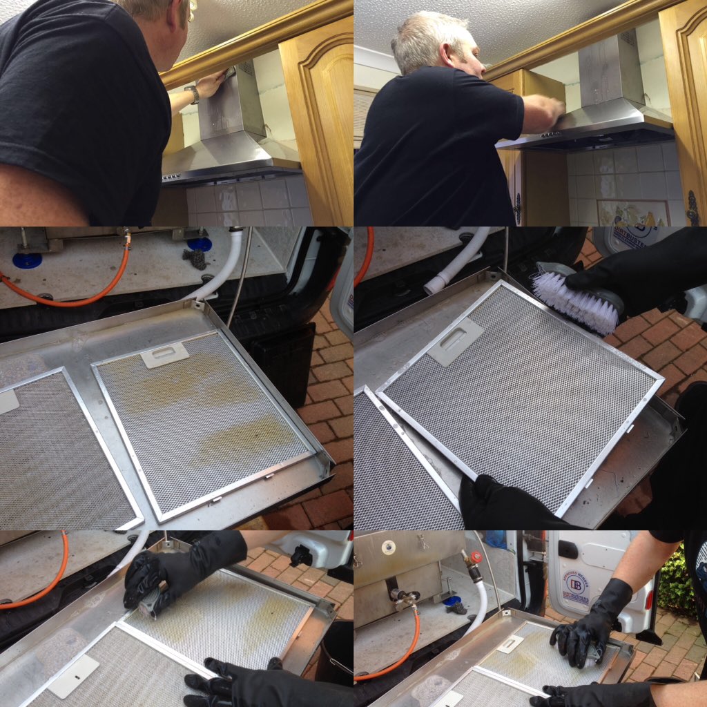 Cleaning and degreasing a two panel extractor #extractorcleaning #domesticextractorclean #beforeandafter