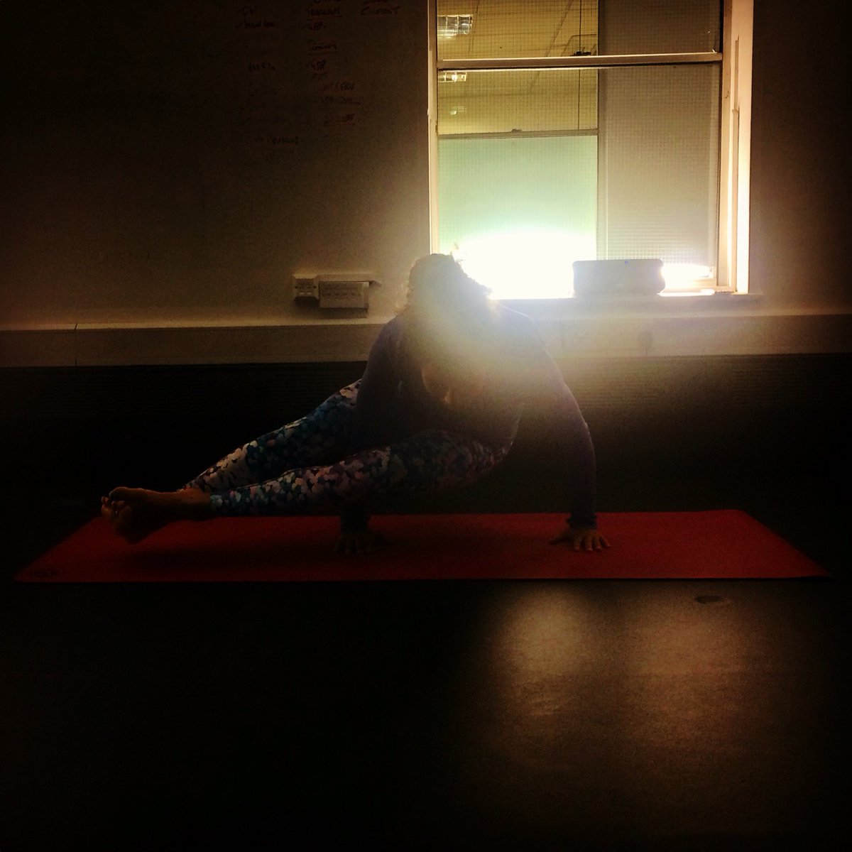 Our very own <a href="/marleyvida/">MARLEY HAGUE</a> returned to Ear to the Ground HQ tonight to lead a very special yoga class