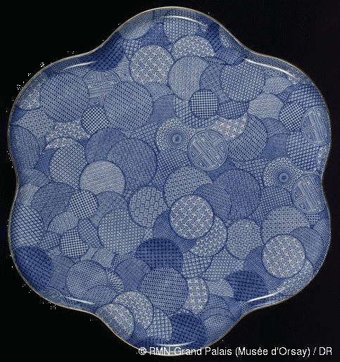 Museate4's tweet photo. ¡Qué bandeja más creativa! Fue hecha por Worcester Royal Porcelain Company en 1880. -Carmina y Carmen. https://t.co/O3ebksqdmM